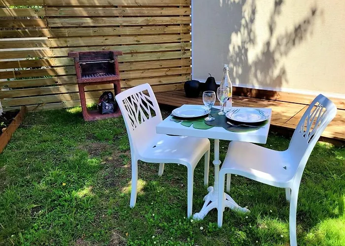 Casa de Férias Copacabana Tiny House Terrasse Jardin Saint-Aignan-Grand-Lieu